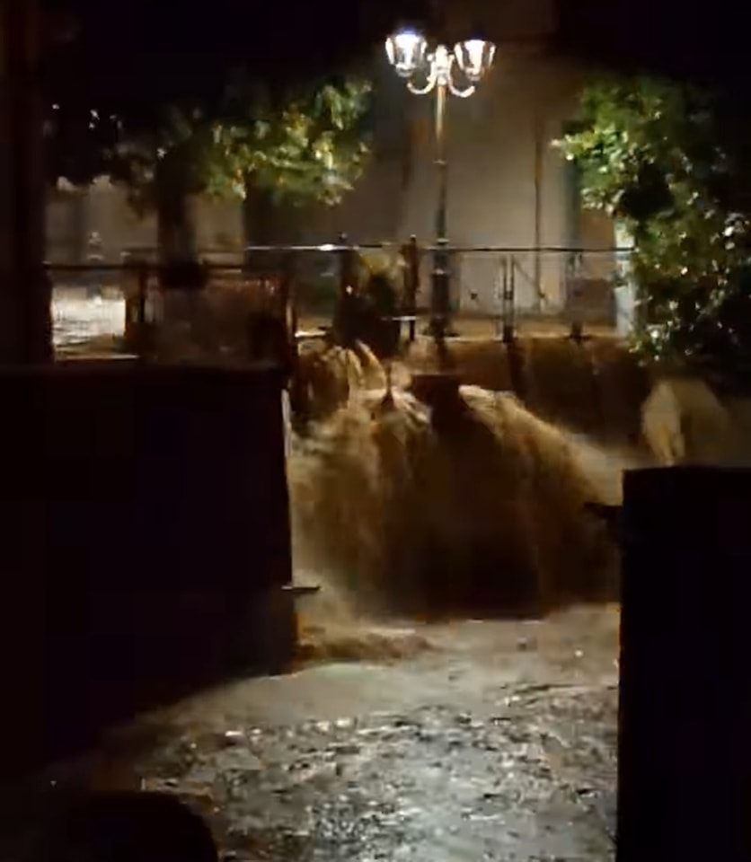 maltempo alluvione veneto treviso Nervesa della Battaglia