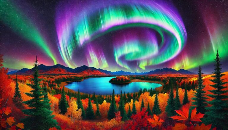 aurora polare equinozio autunno