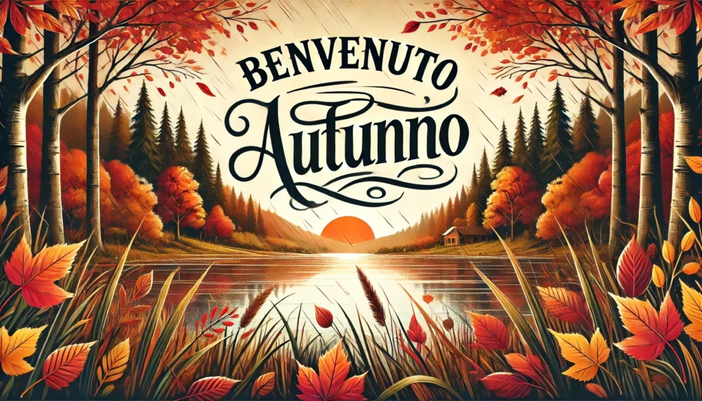 buongiono buon autunno primo giorno equinozio