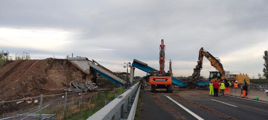 crollo ponte roma diramazione sud