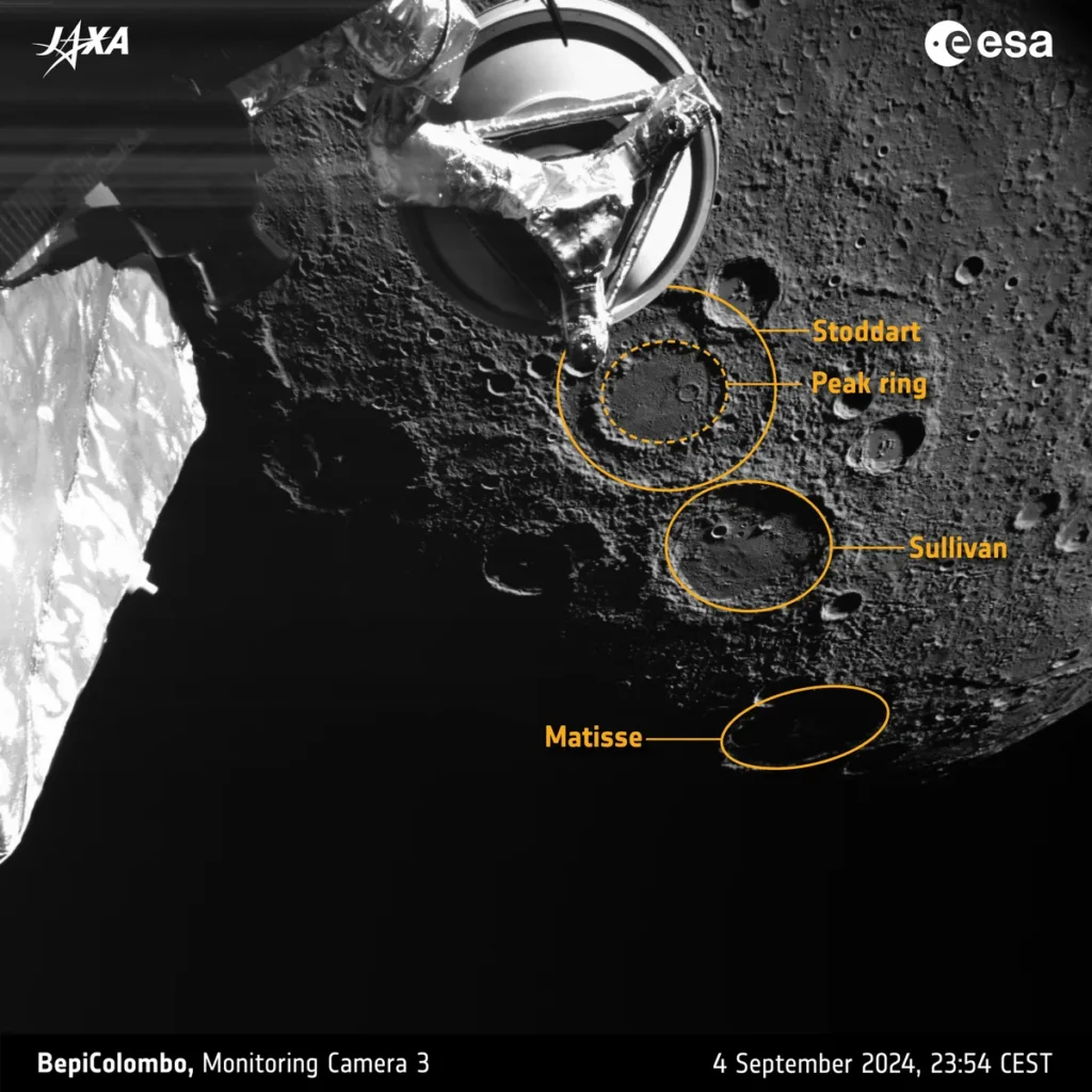 foto bepicolombo mercurio