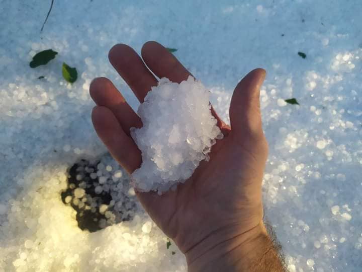 grandine Pavullo nel Frignano emilia romagna