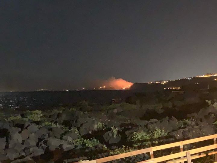 incendio acireale sicilia