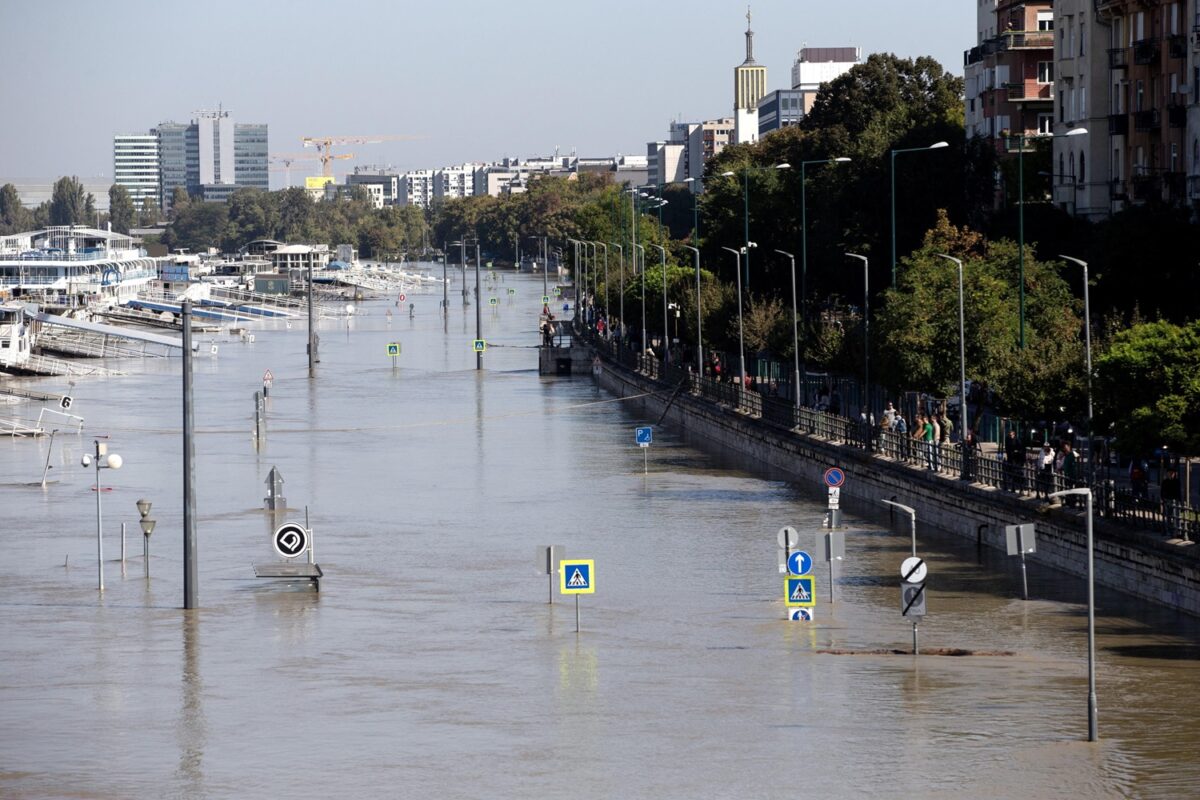 inondazioni danubio budapest ungheria