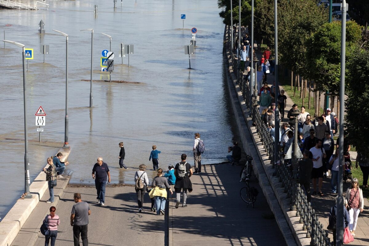 inondazioni danubio budapest ungheria