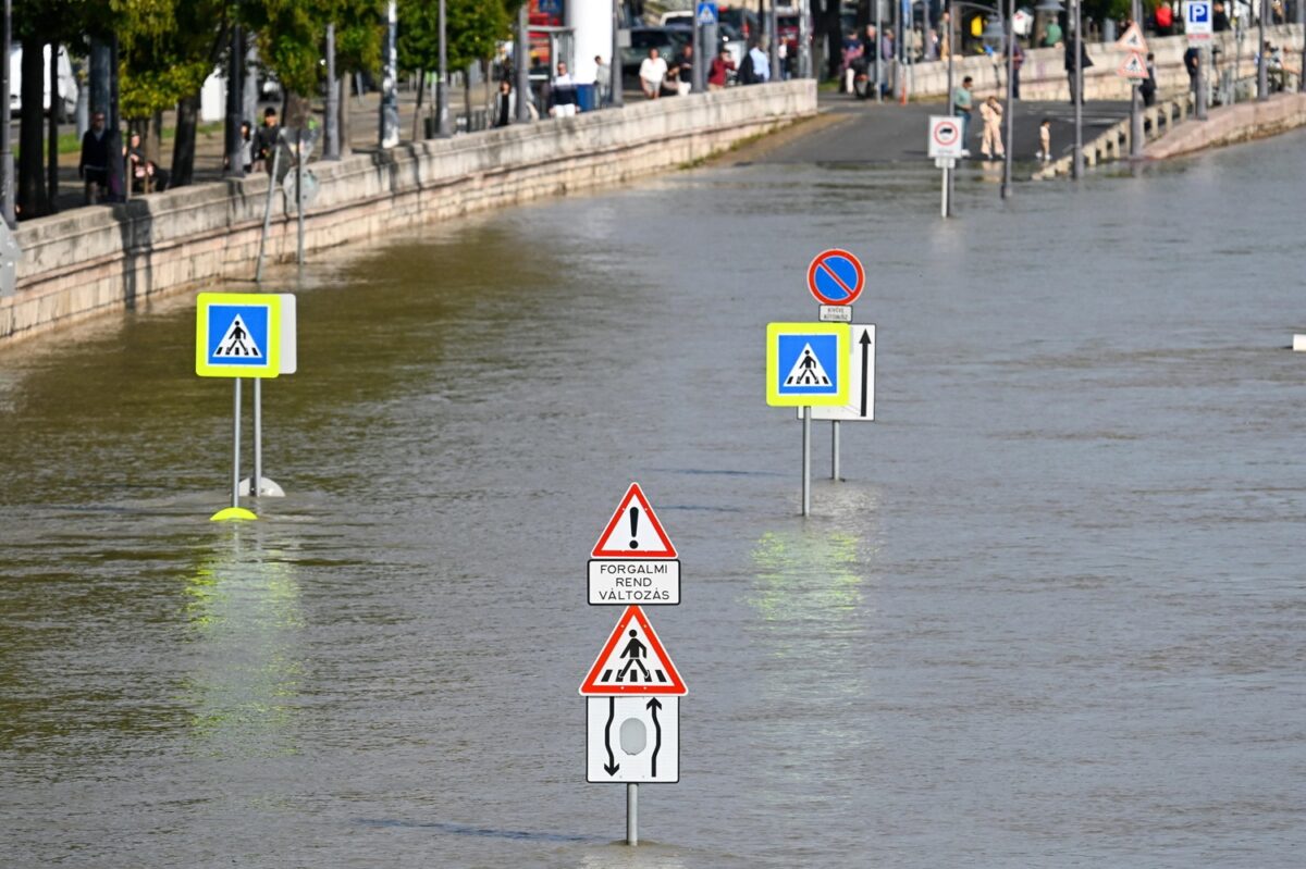 inondazioni danubio budapest ungheria