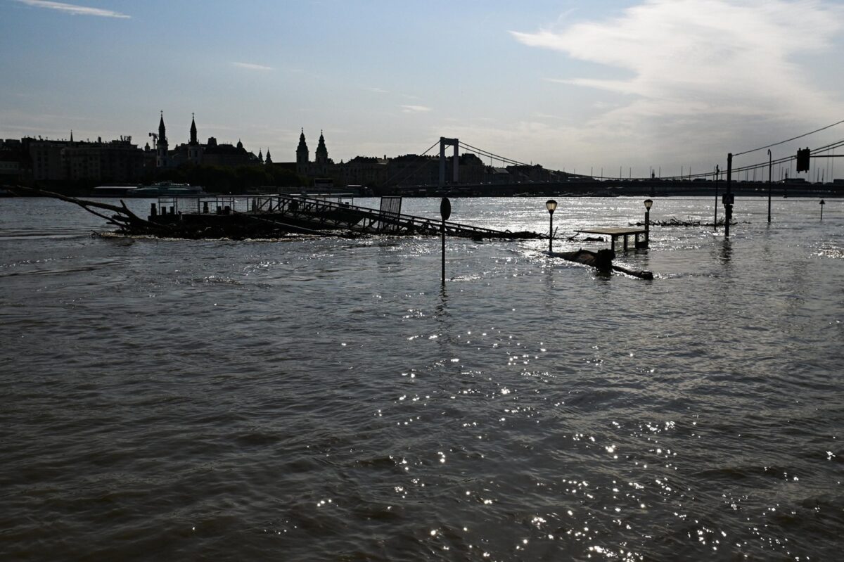 inondazioni danubio budapest ungheria