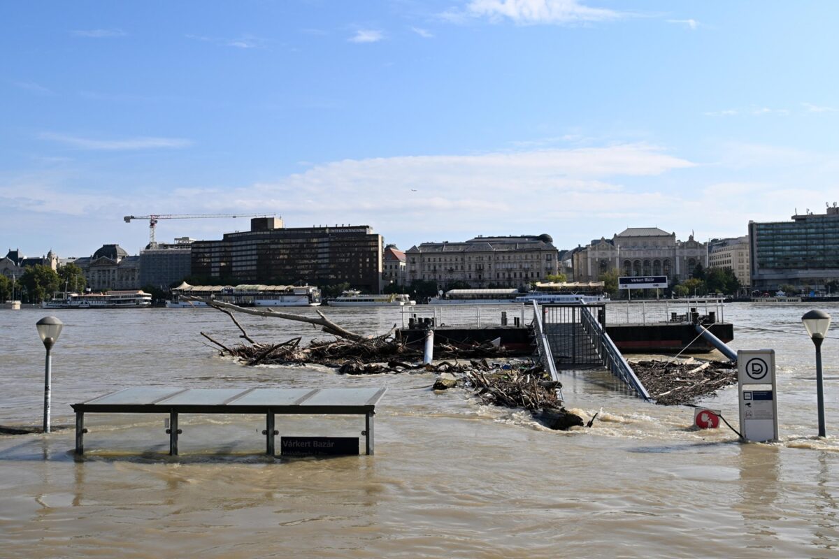 inondazioni danubio budapest ungheria