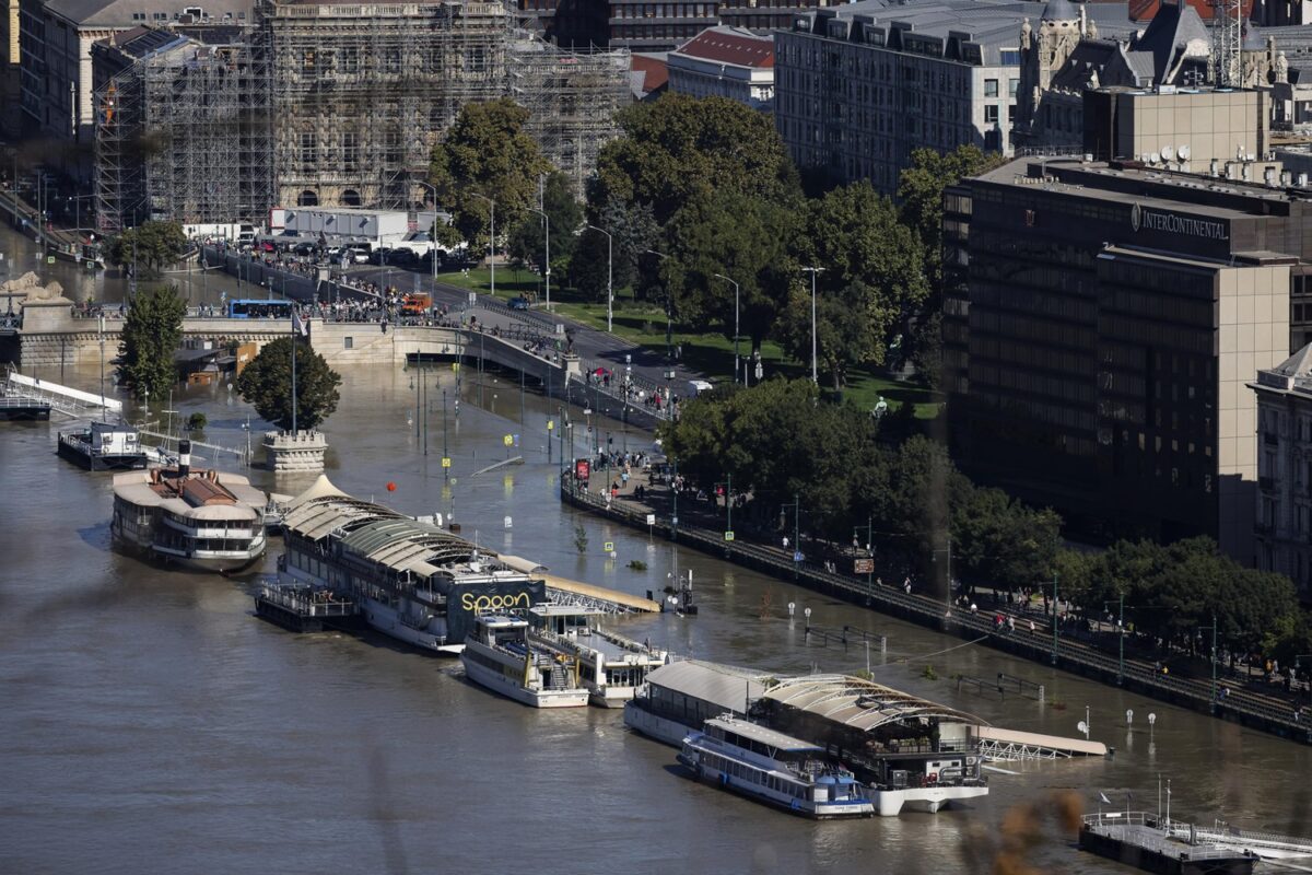 inondazioni danubio budapest ungheria