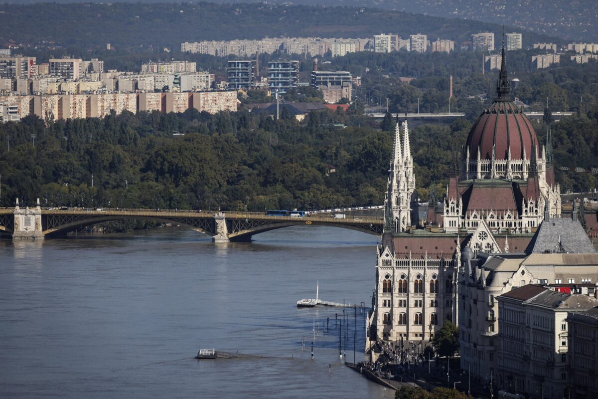 inondazioni danubio budapest ungheria