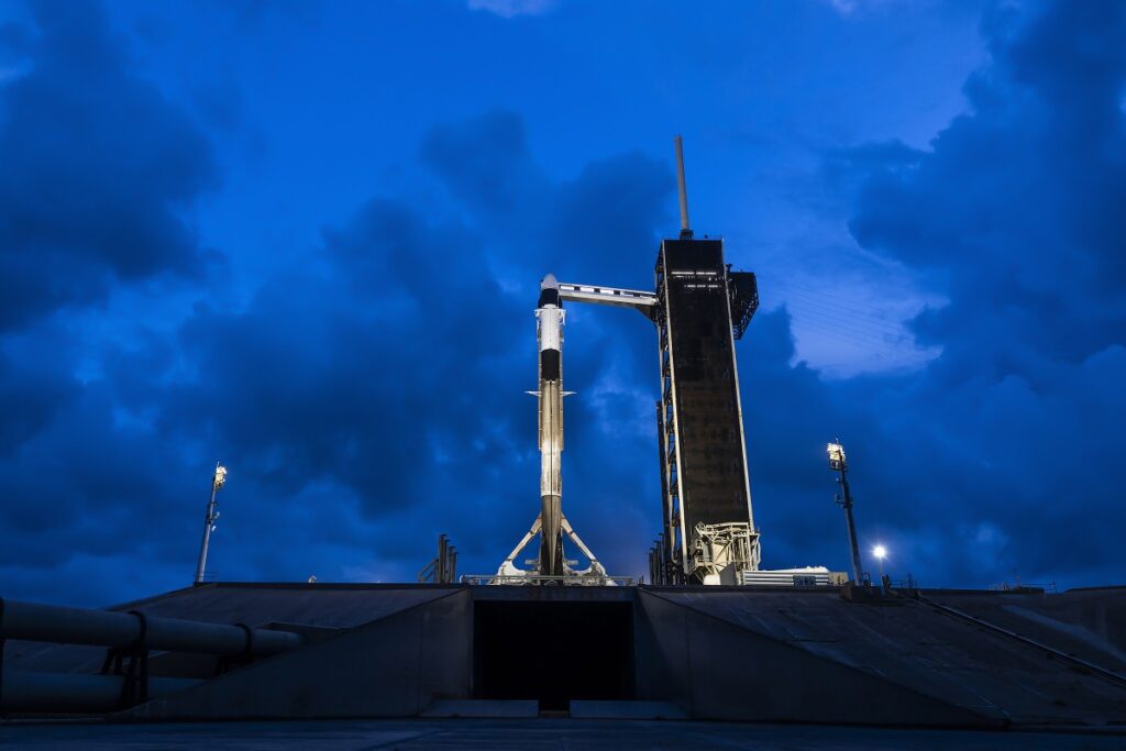 lancio oggi polaris dawn spacex