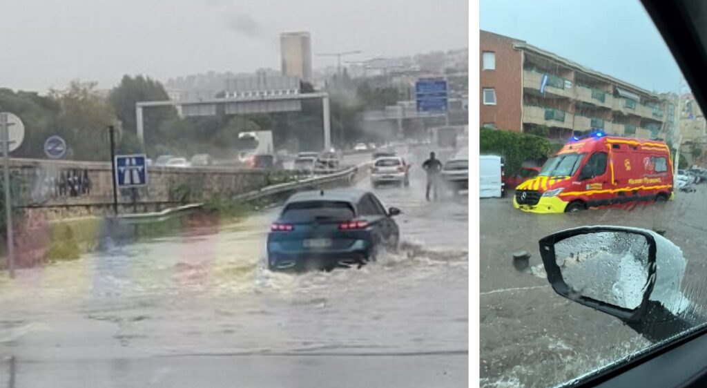 maltempo allagamenti marsiglia