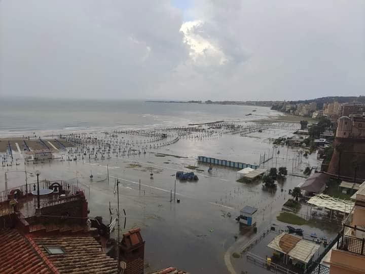 maltempo allagamenti nettuno oggi