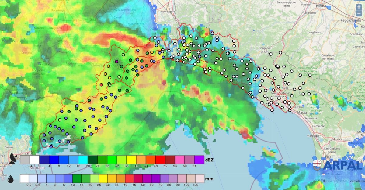 maltempo alluvione oggi liguria savona