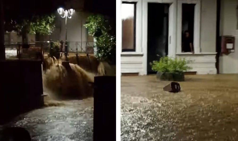 maltempo alluvione veneto treviso Nervesa della Battaglia