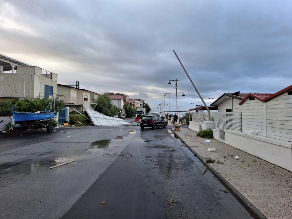 maltempo calabria oggi san lucido tornado