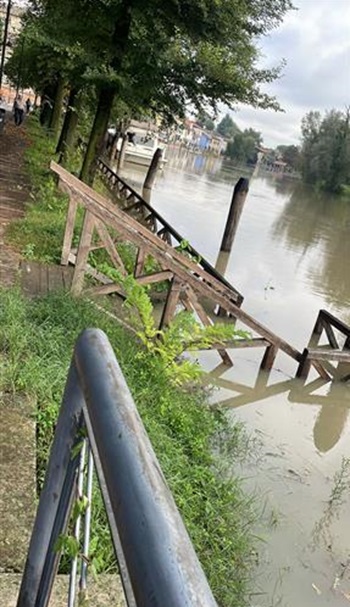 maltempo casale sul sile veneto