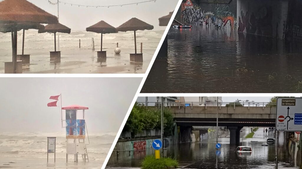 maltempo emilia romagna rimini allagamenti