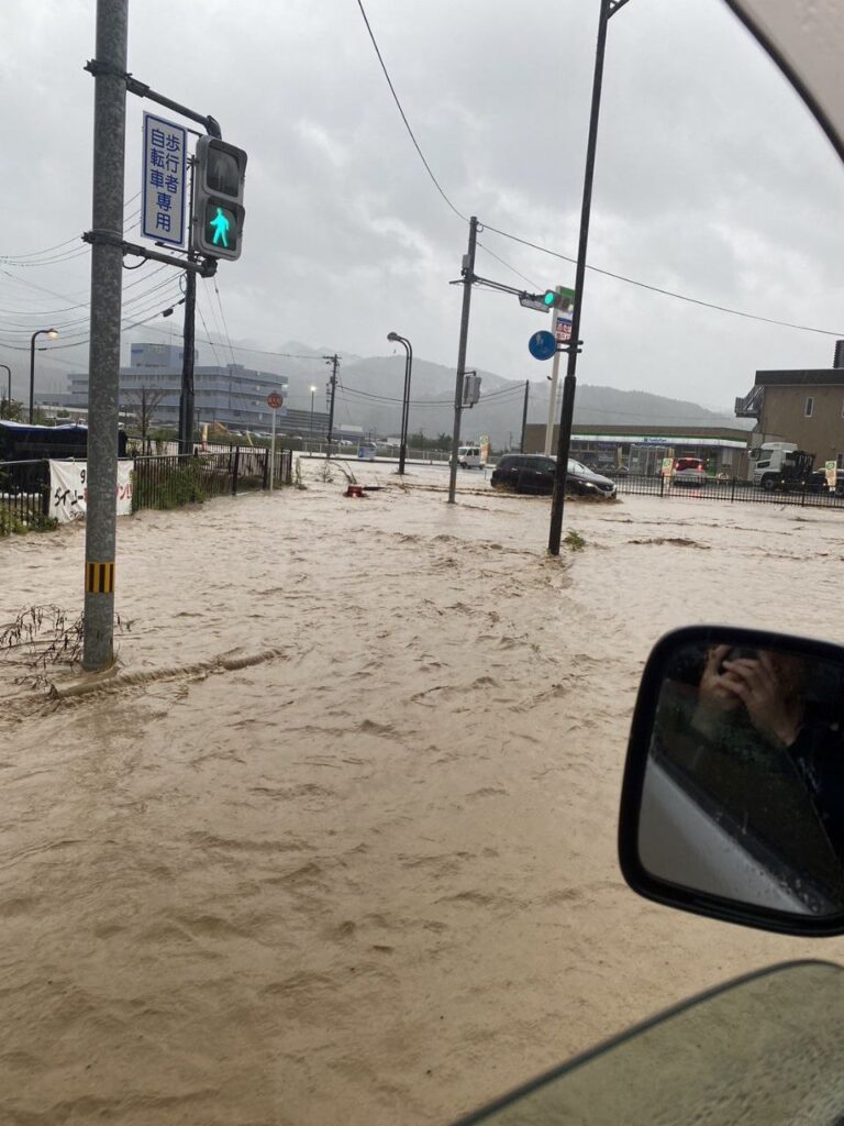 maltempo giappone alluvione Ishikawa