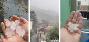 maltempo oggi toscana versilia grandine