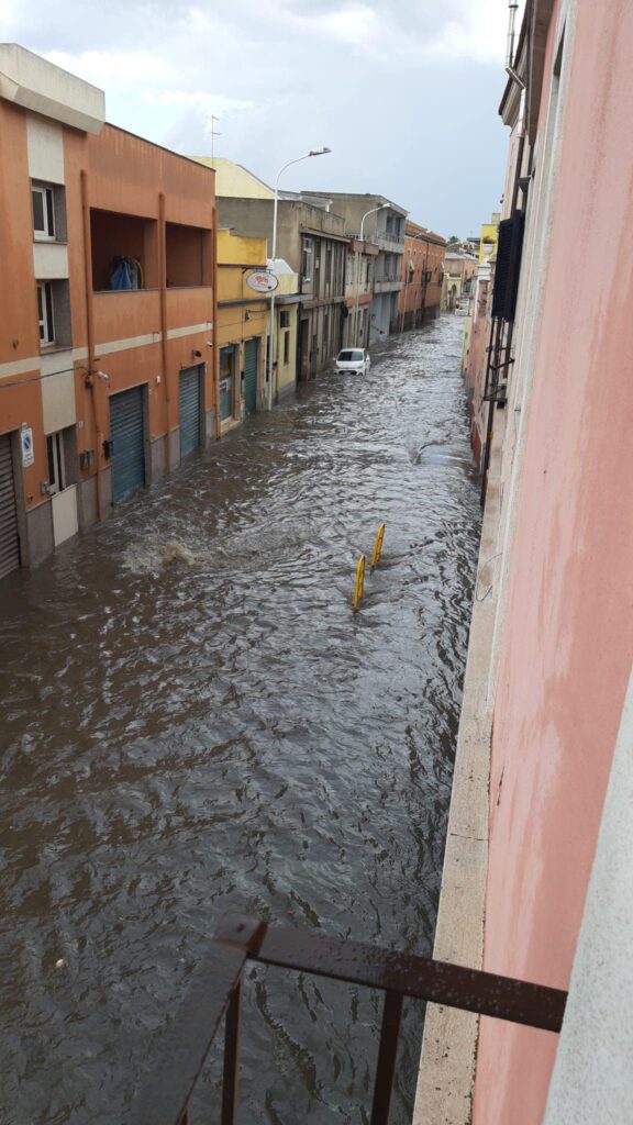 maltempo pirri sardegna