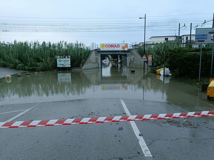 maltempo porto sant'elpidio marche