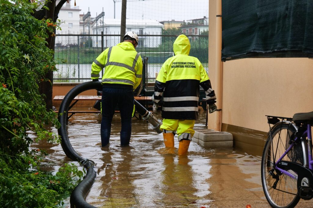 Maltempo rimini Emilia Romagna