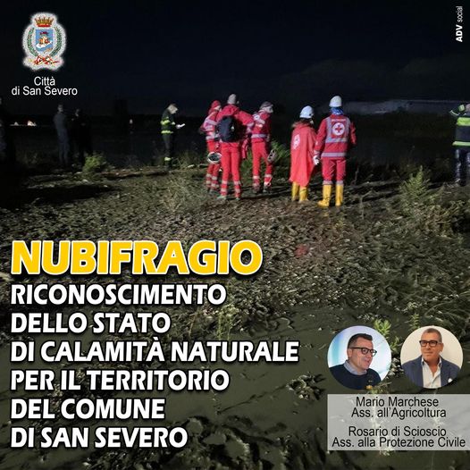 maltempo san severo puglia