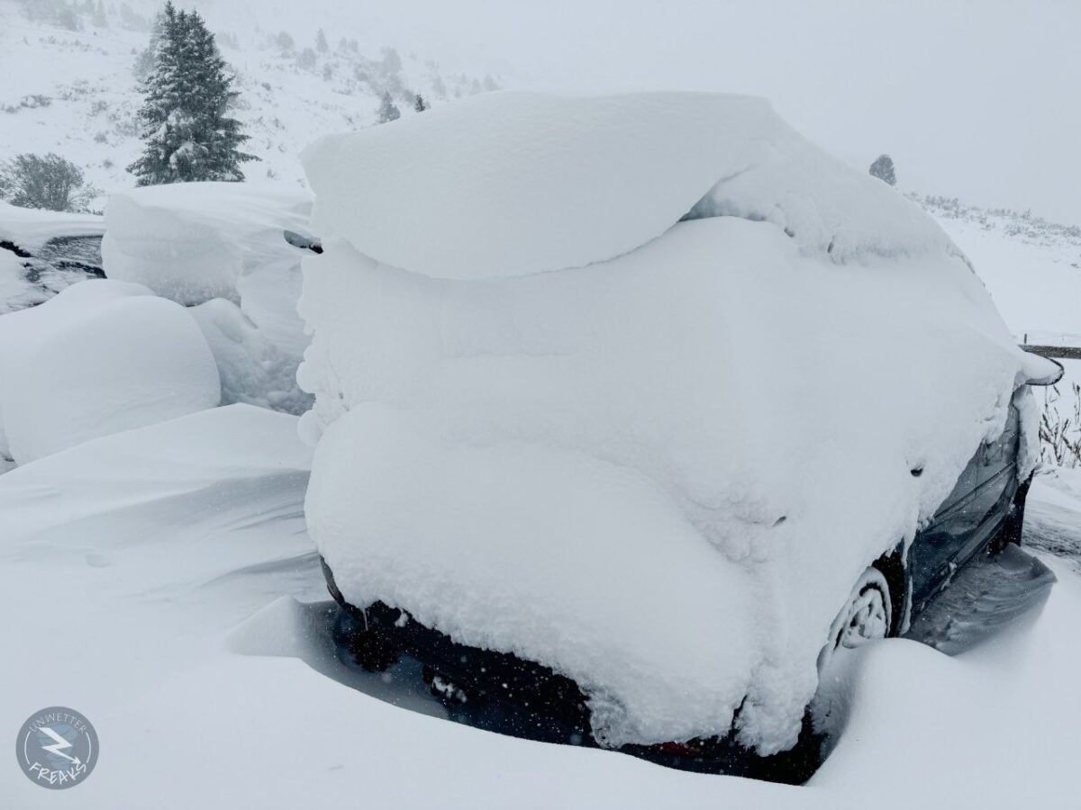 Alpi sommerse dalla neve in Austria: accumuli eccezionali a Obertauern