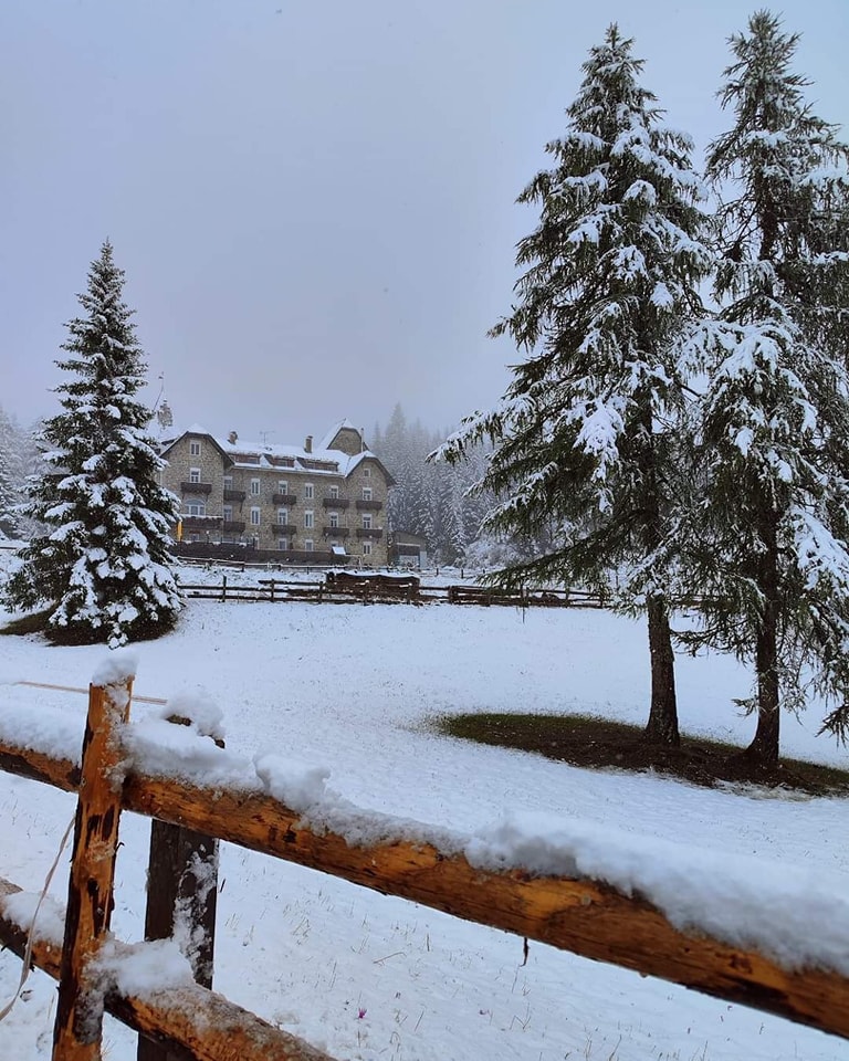 neve passo di carezza trentino alto adige