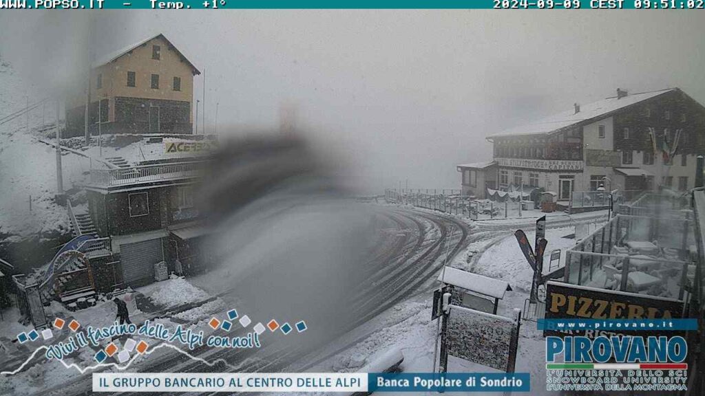 oggi stelvio neve