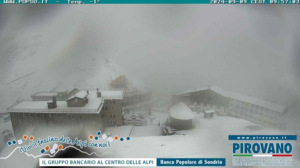 oggi stelvio neve