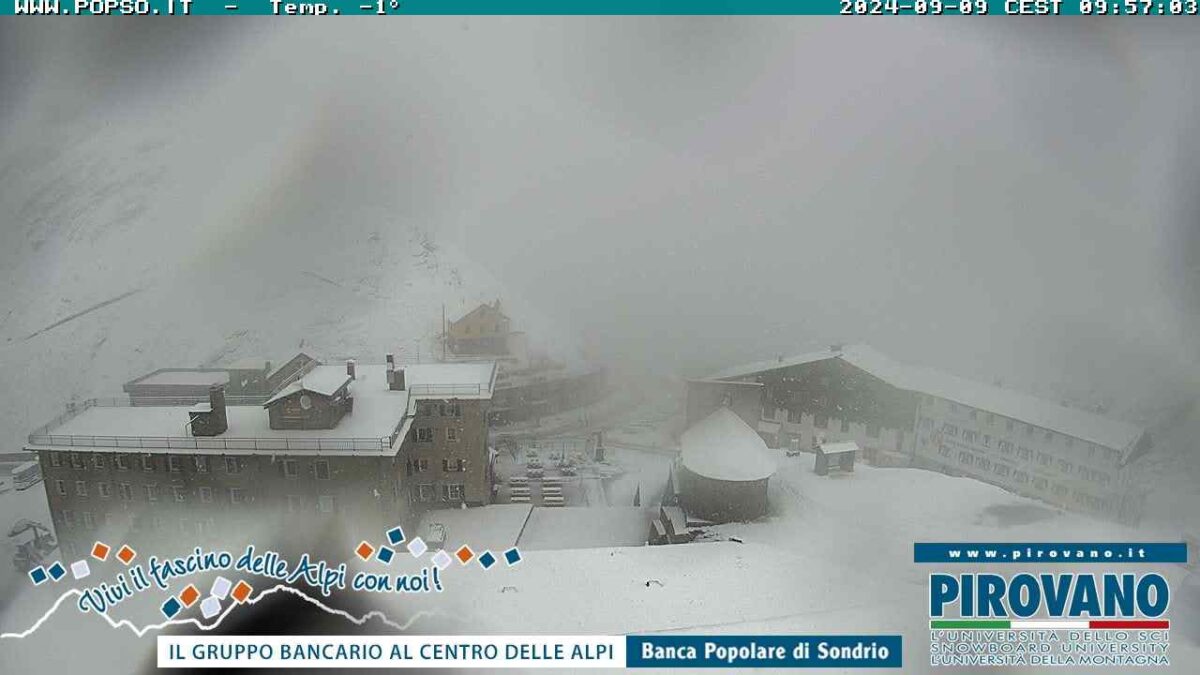 oggi stelvio neve