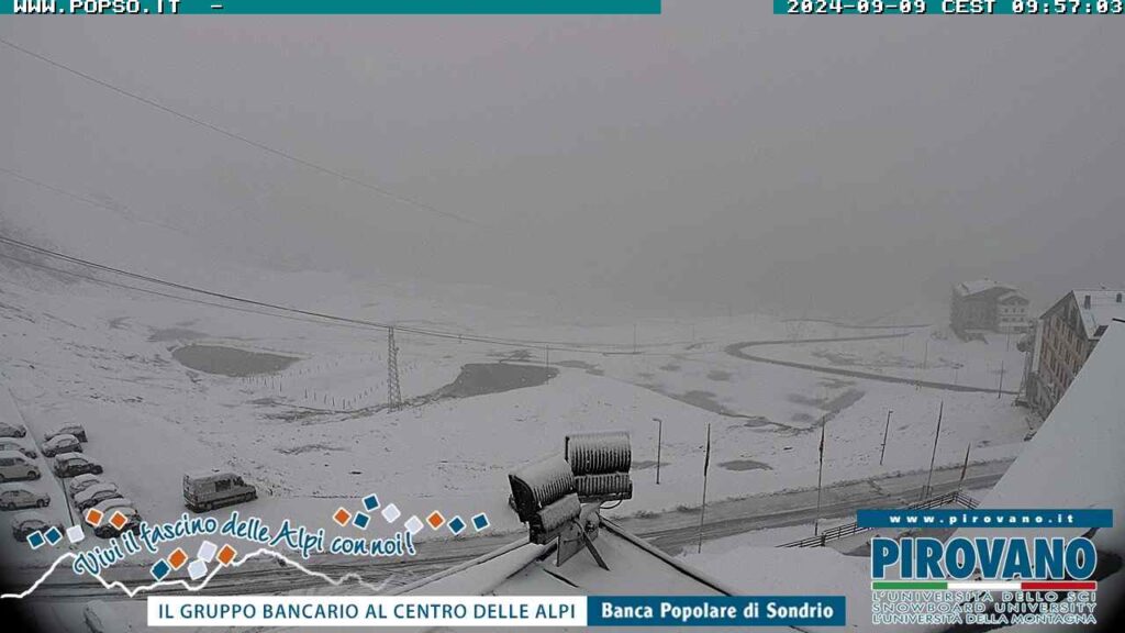 oggi stelvio neve