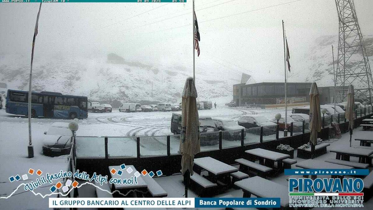 oggi stelvio neve