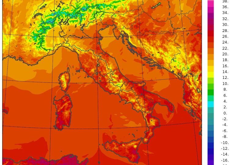 temperature massime 25 settembre