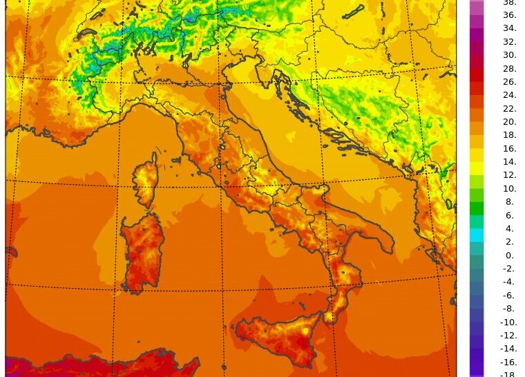 temperature massime 30 settembre