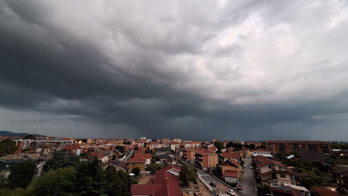 temporale piemonte