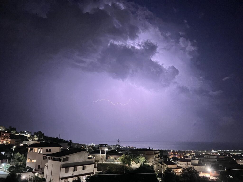 temporale reggio calabria