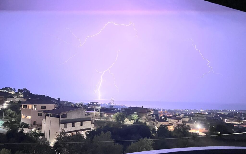 temporale reggio calabria 4 settembre 2024