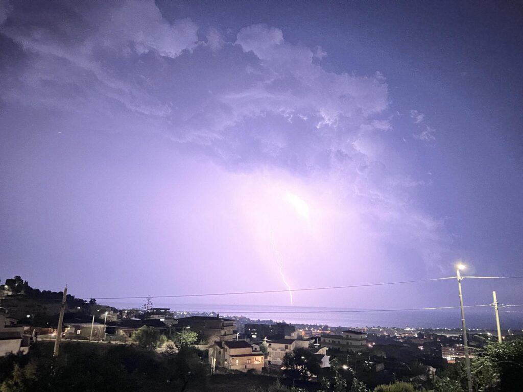 temporale reggio calabria