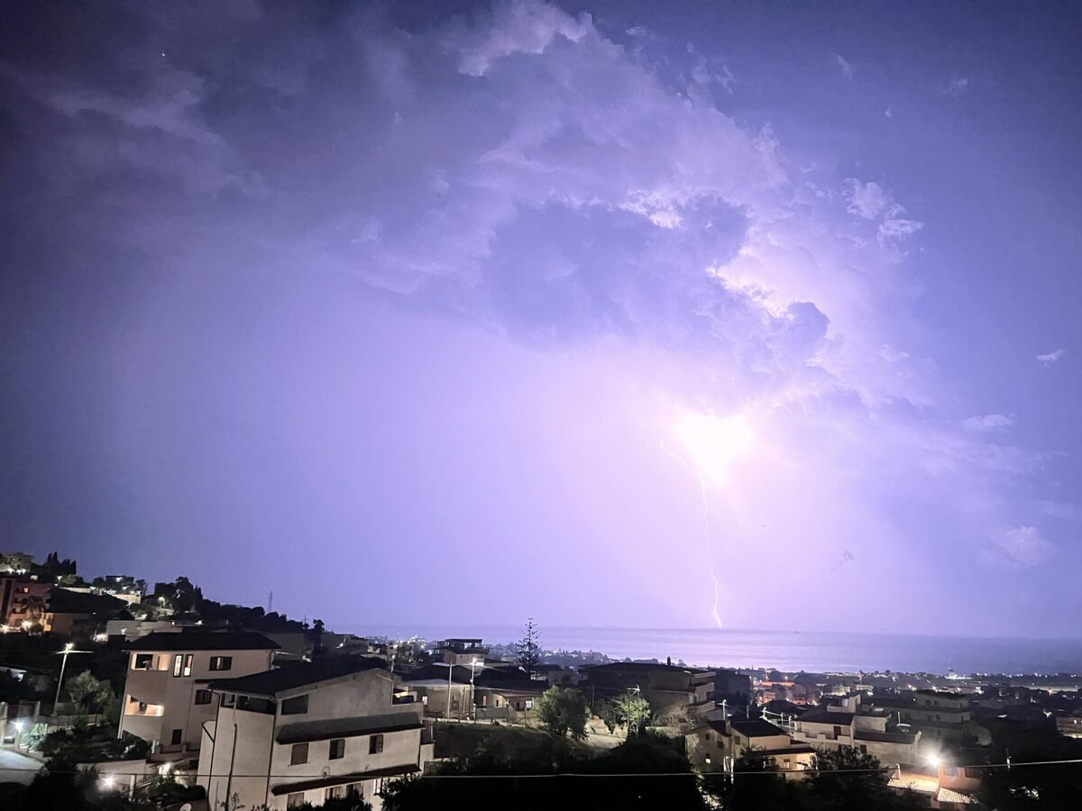 temporale reggio calabria