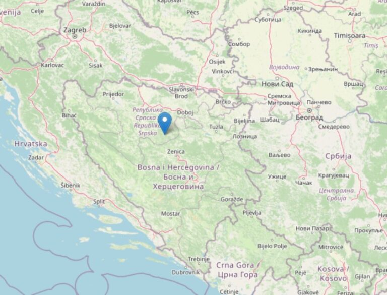 terremoto bosnia