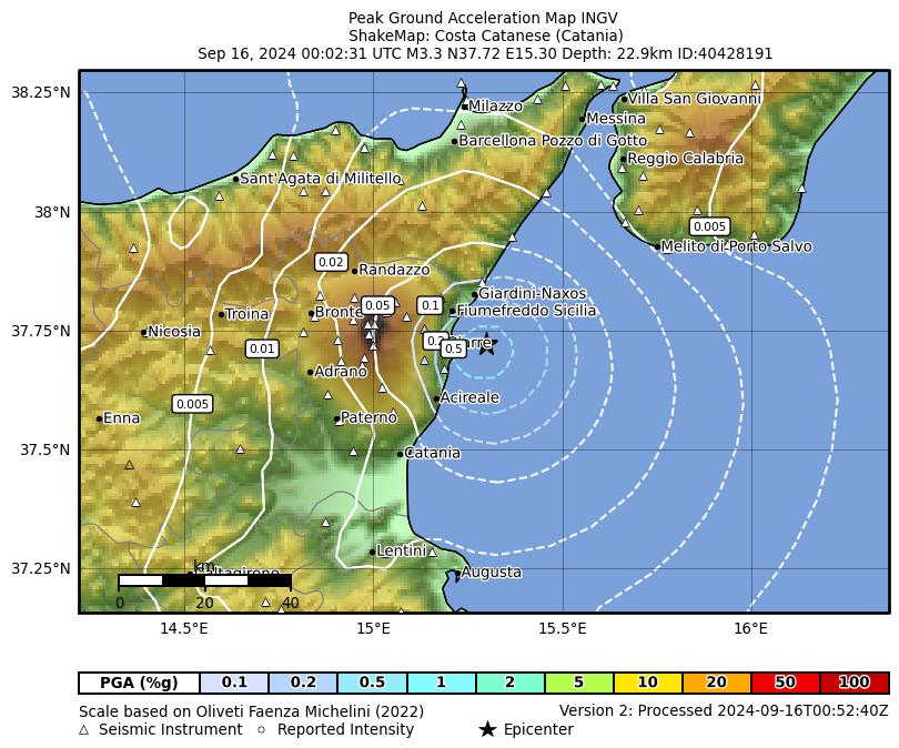 terremoto catania giarre