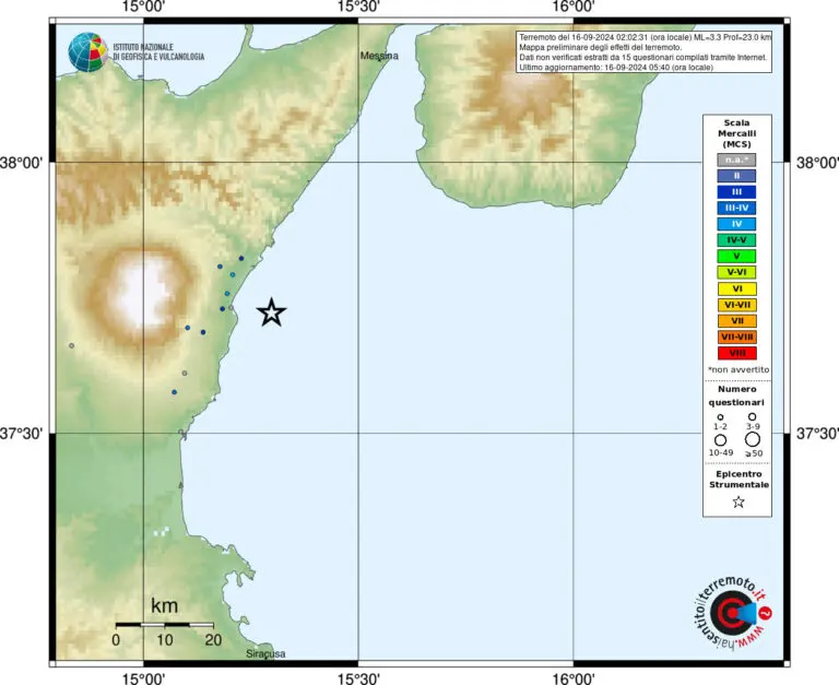 terremoto catania giarre