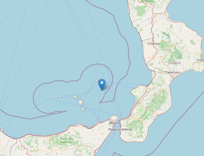 terremoto isole eolie