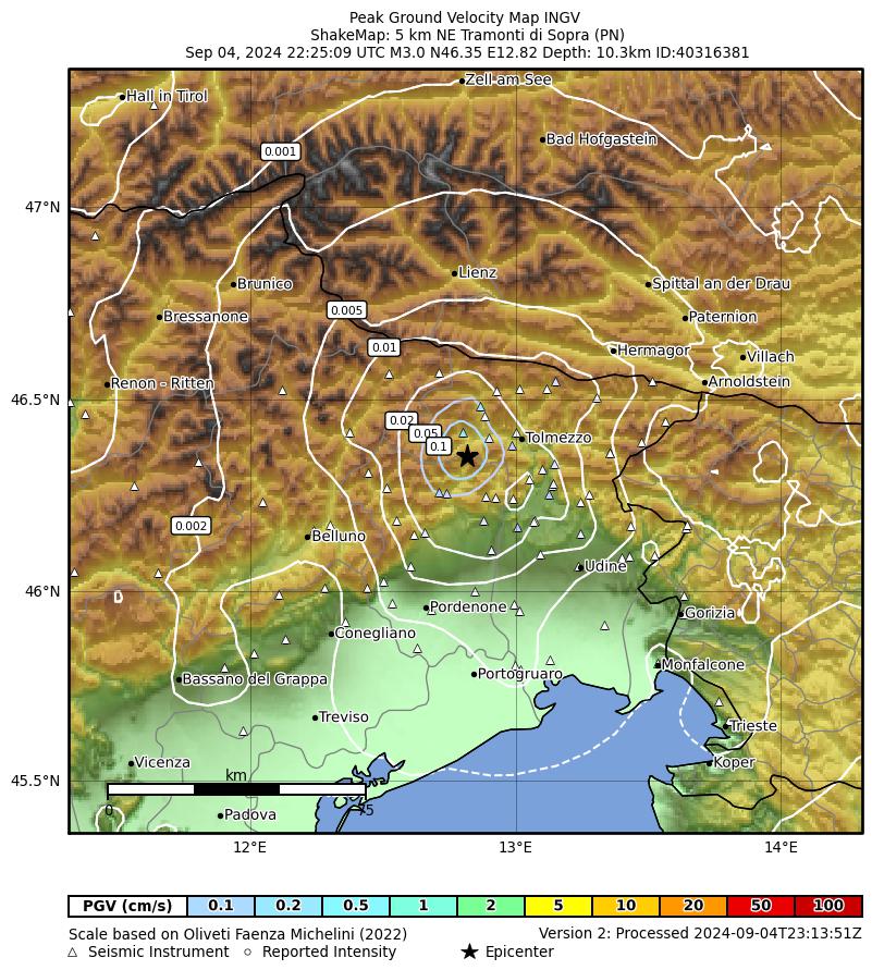 terremoto pordenone friuli Tramonti di Sopra