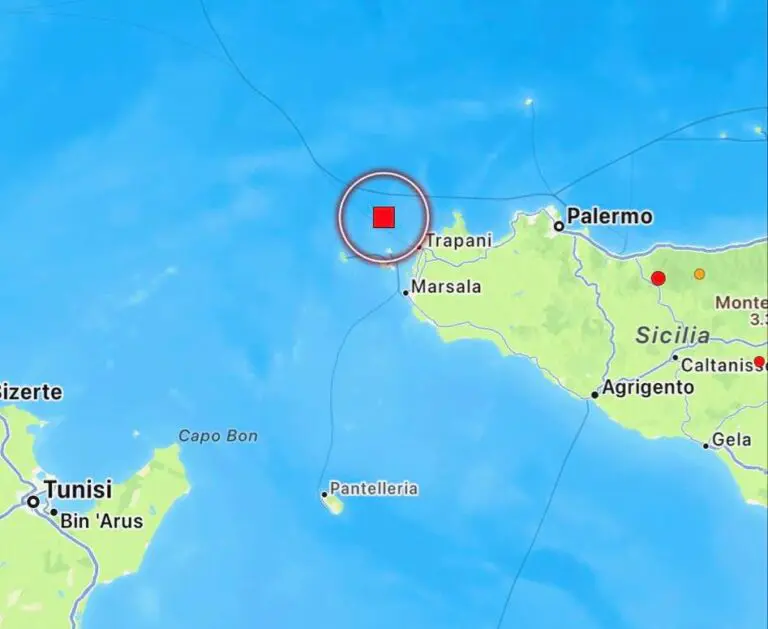 terremoto trapani oggi (