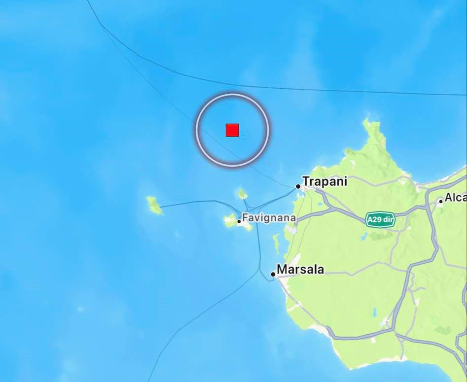 terremoto trapani oggi (