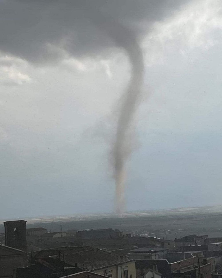 tornado puglia